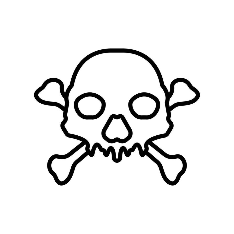 dangerous icon design vector template
