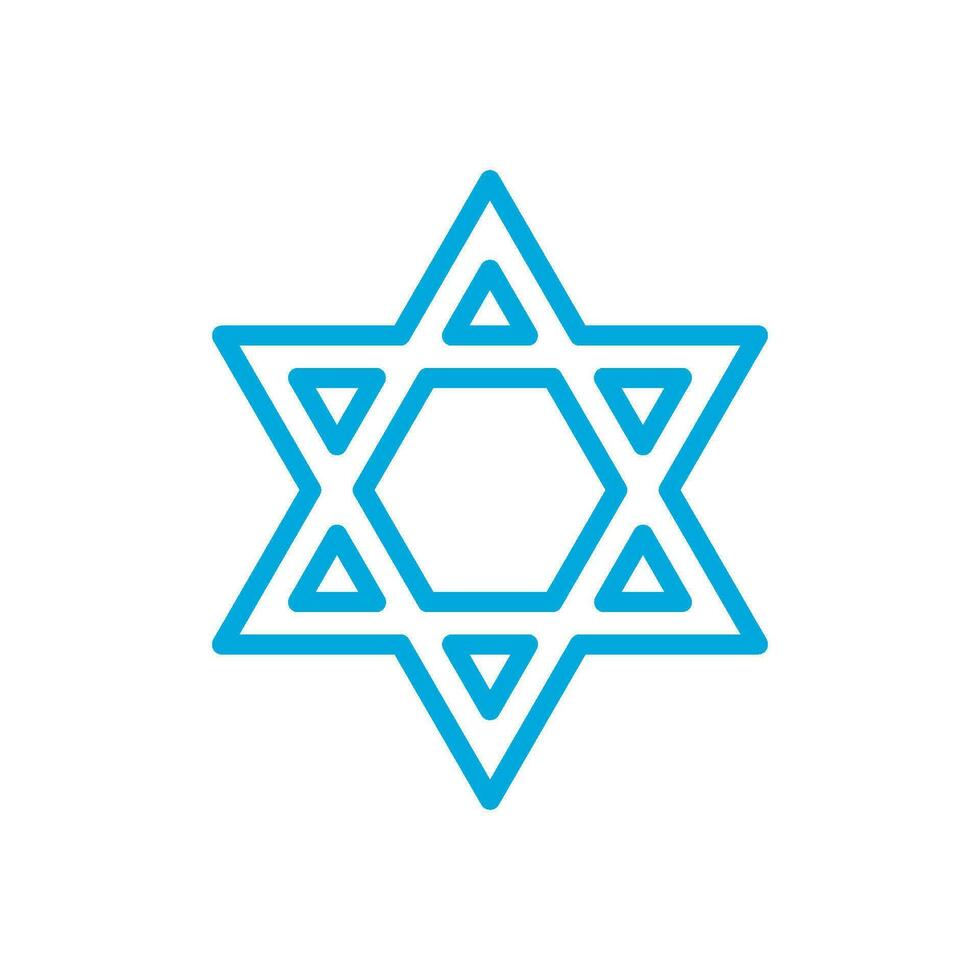 david star icon design vector template