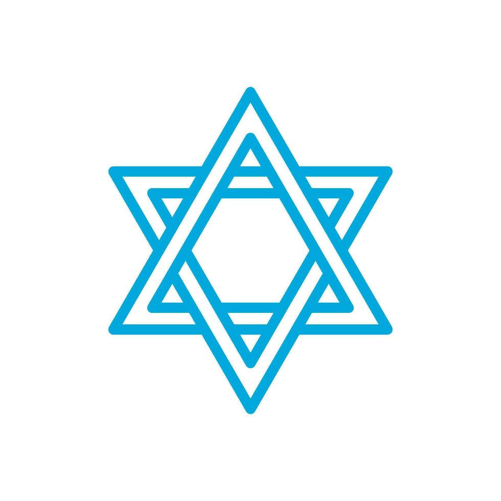david star icon design vector template