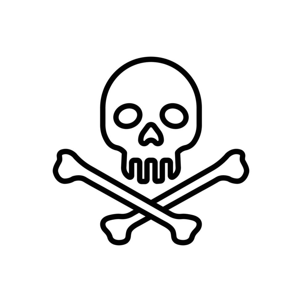 dangerous icon design vector template