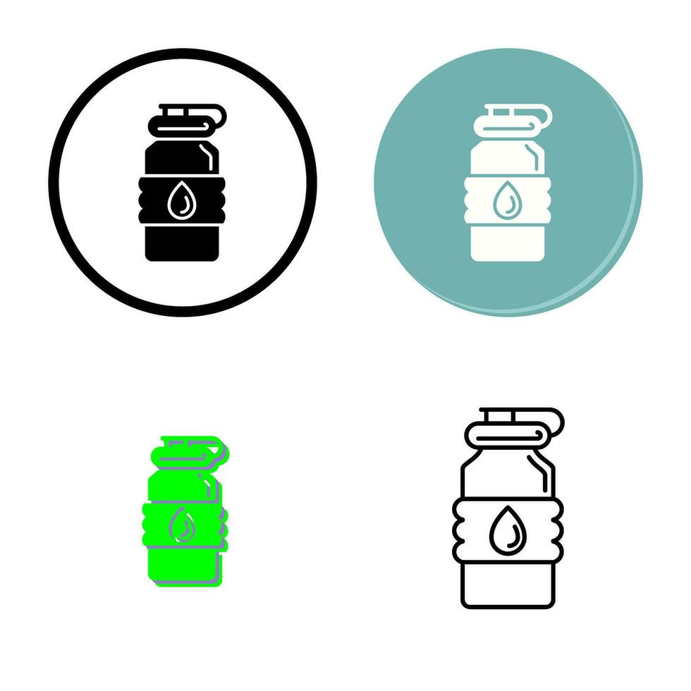 Water Bottle Vector Icon