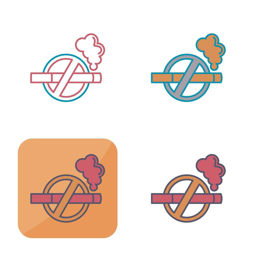 No Tobacco Vector Icon