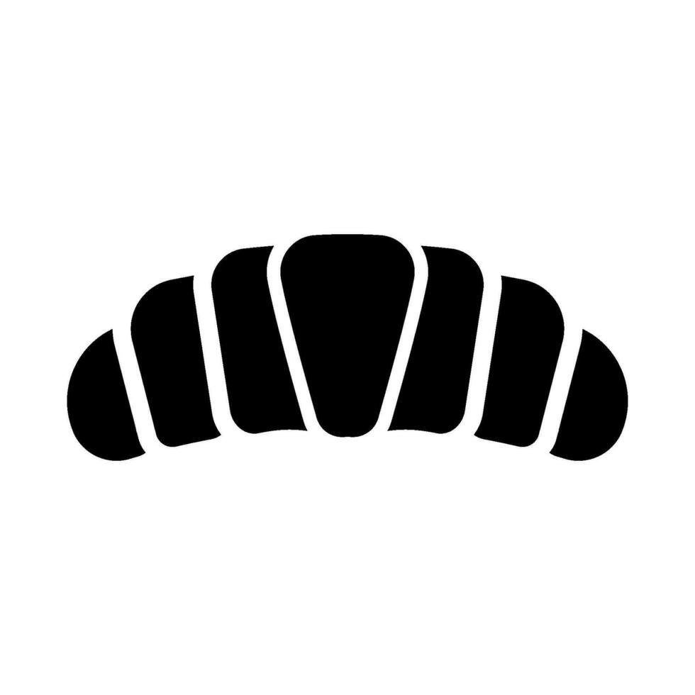 croissant icon design vector template