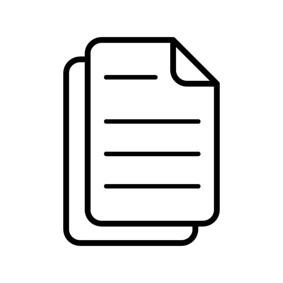 document icon design vector template