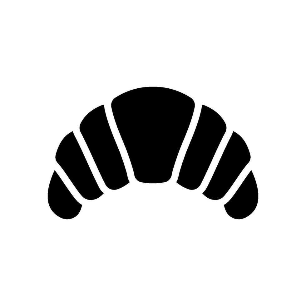 croissant icon design vector template