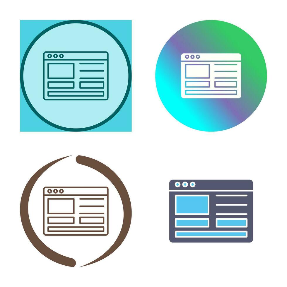 Web Design Vector Icon 34537032 Vector Art at Vecteezy
