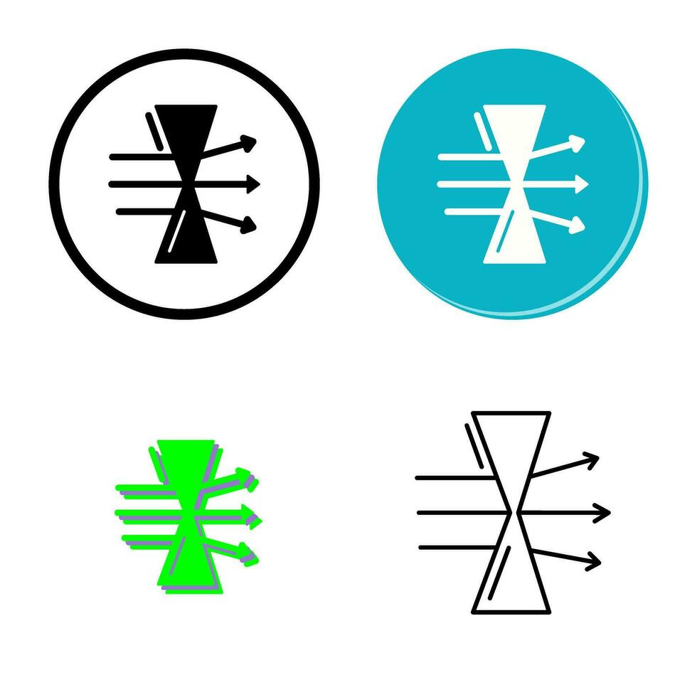 Dispersion Vector Icon