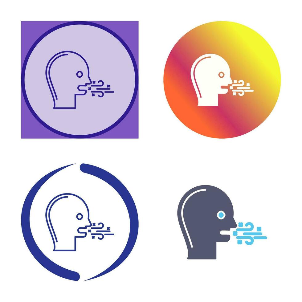 Bad Breath Vector Icon