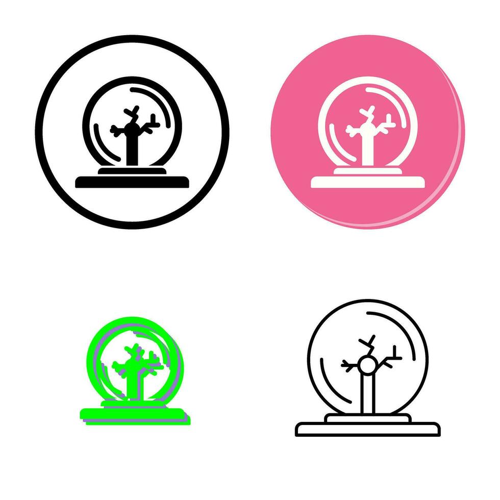 Plasma Ball Vector Icon