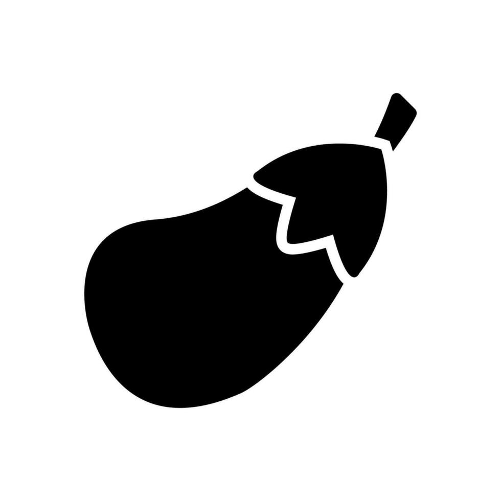 eggplant icon design vector