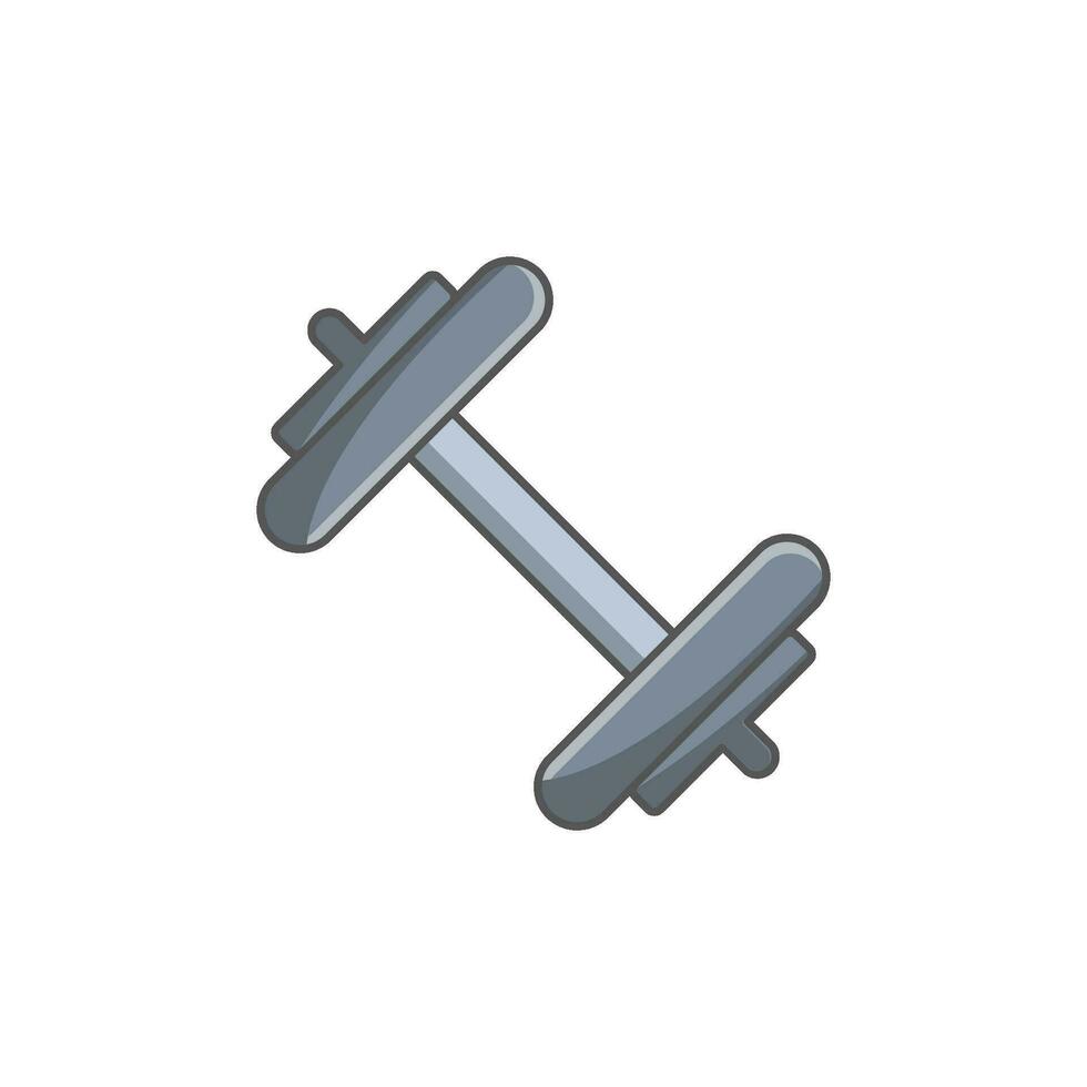 dumbbell icon design vector