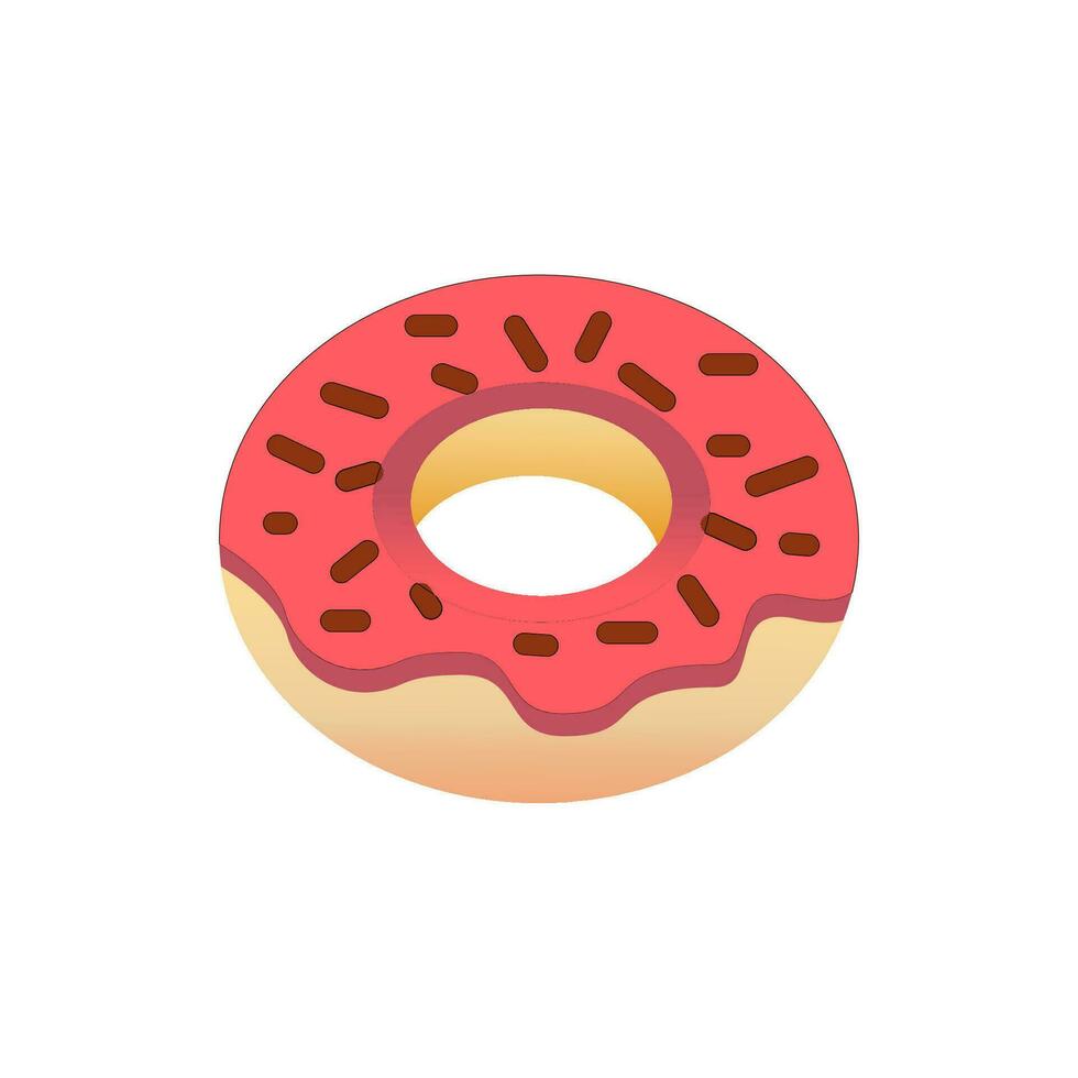 doughnut icon design vector