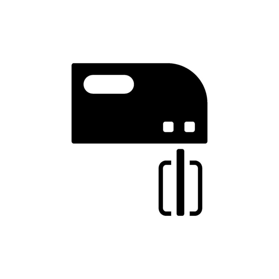 electric mixer icon vector template