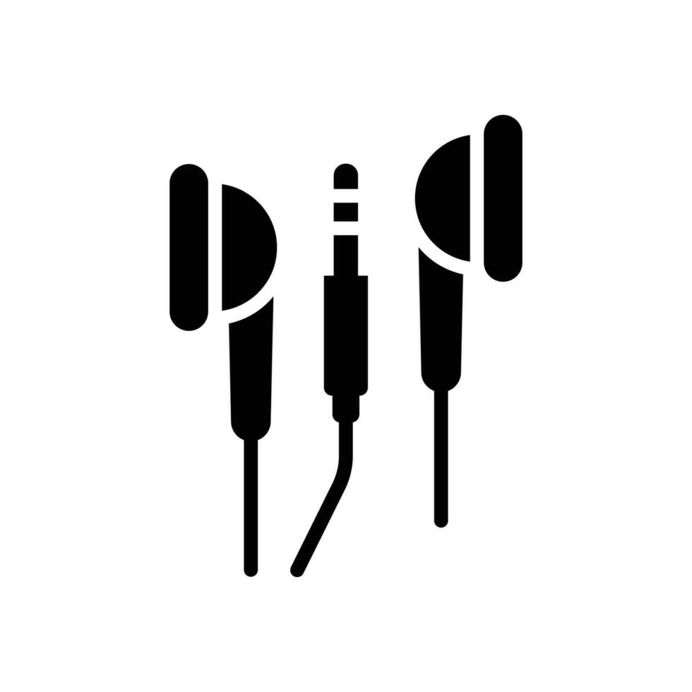 earphones icon design vector