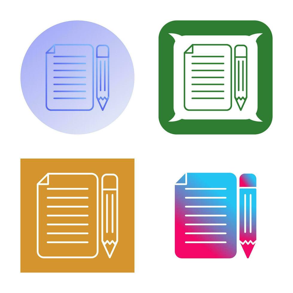 Page Vector Icon