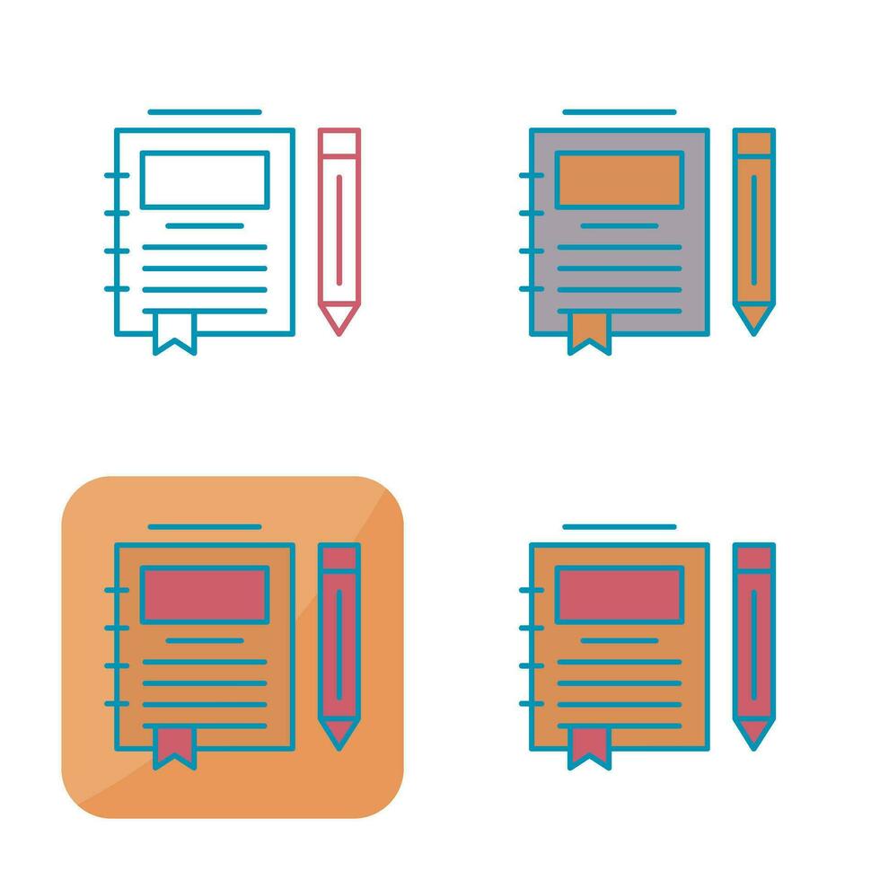 Journal Vector Icon