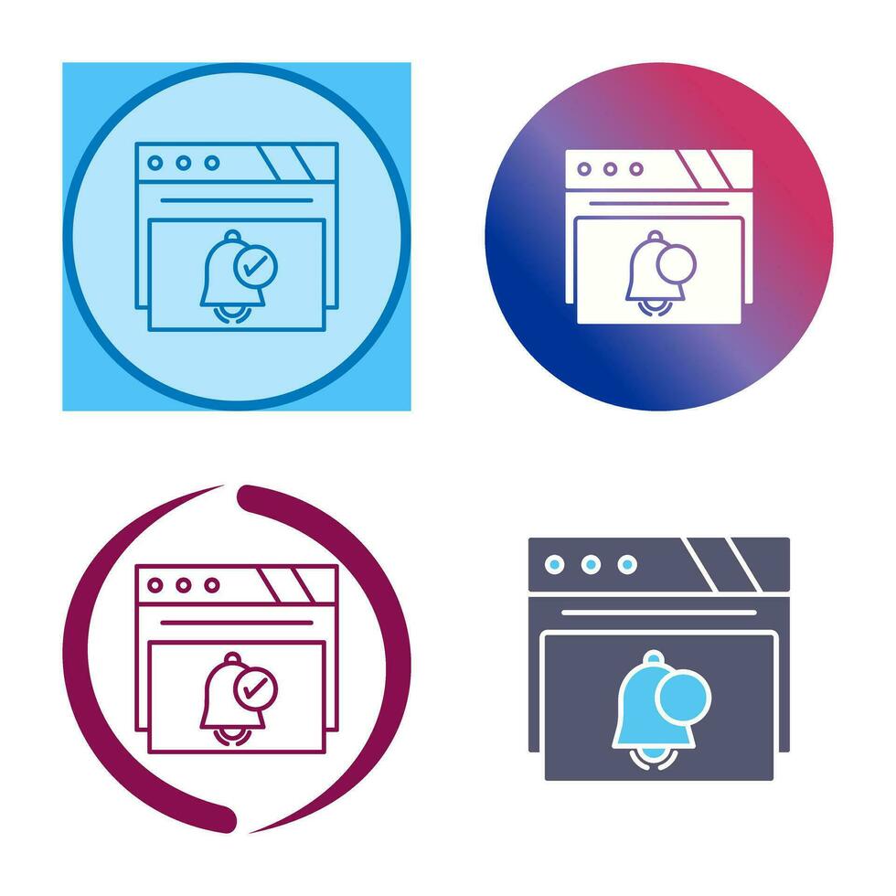 Notification Vector Icon