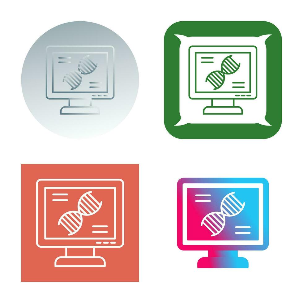 Dna Test Vector Icon