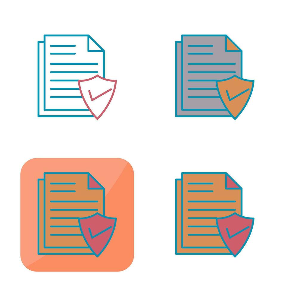 Valid Document Vector Icon