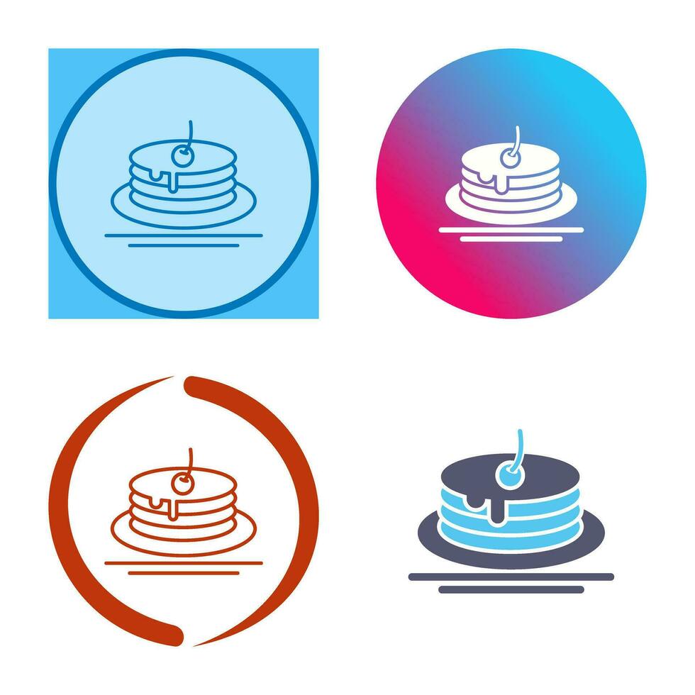 Pancake Vector Icon