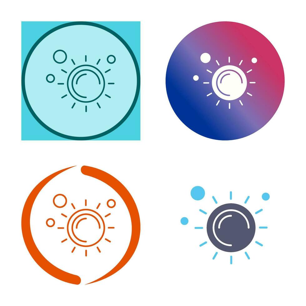 Sun Vector Icon