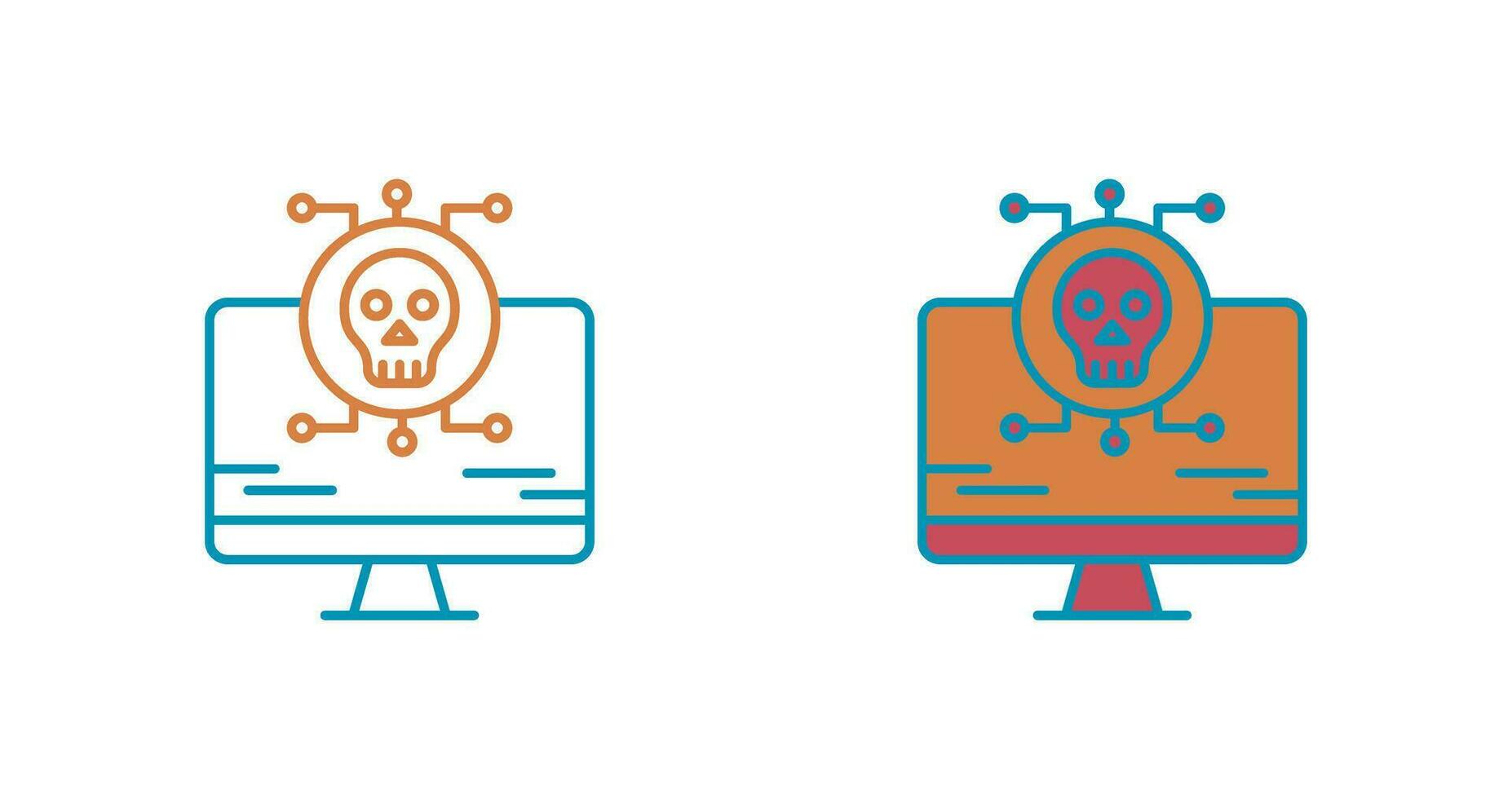 Virus Attack Vector Icon