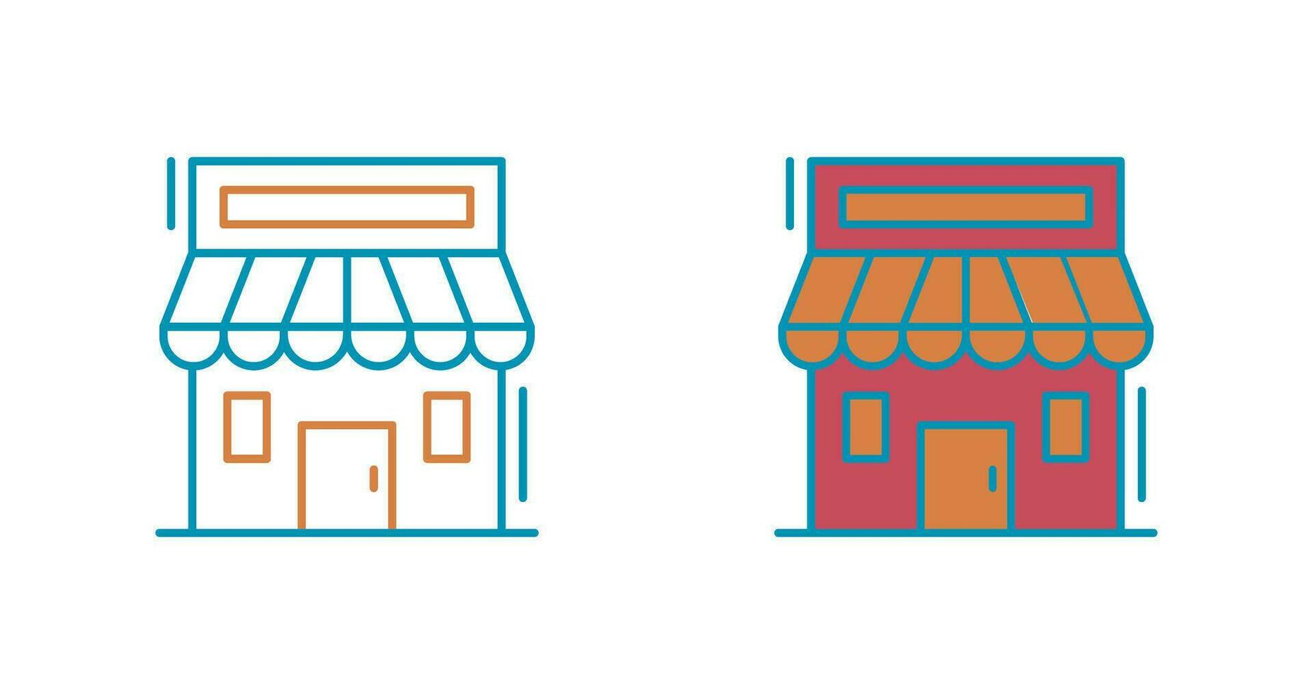 Retail Place Vector Icon