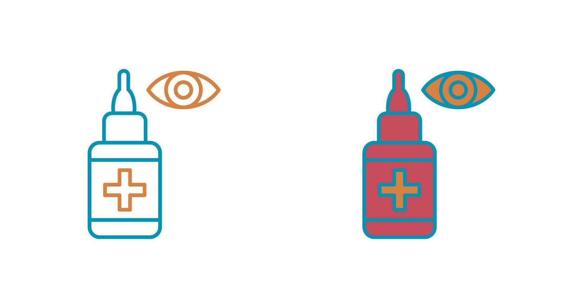 Eye Drop Vector Icon