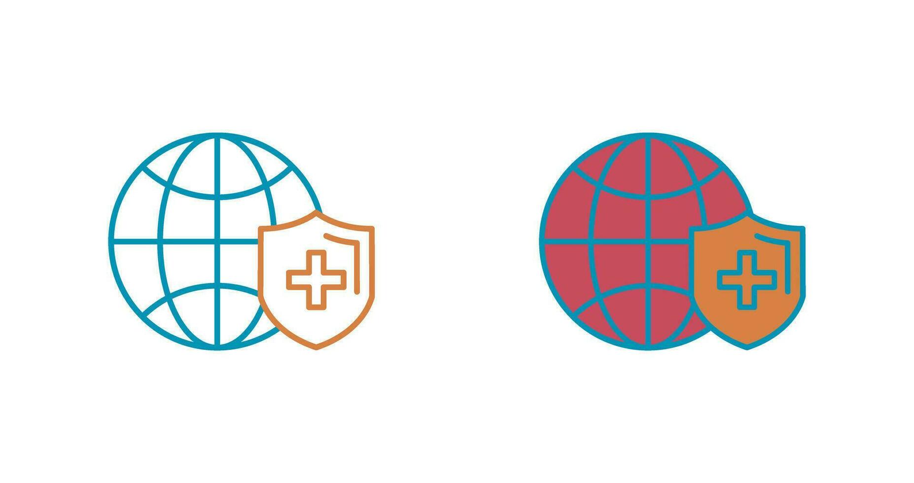 Global Protection Vector Icon