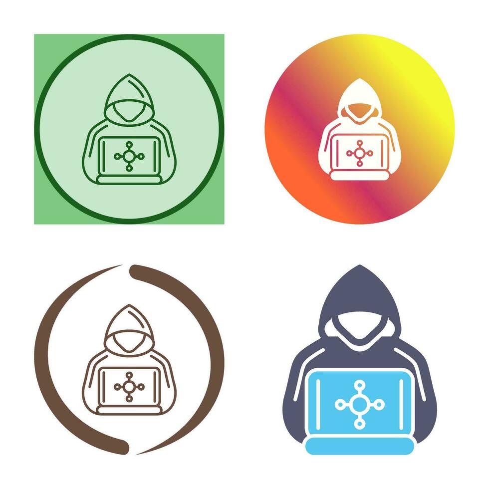 Hacker Vector Icon