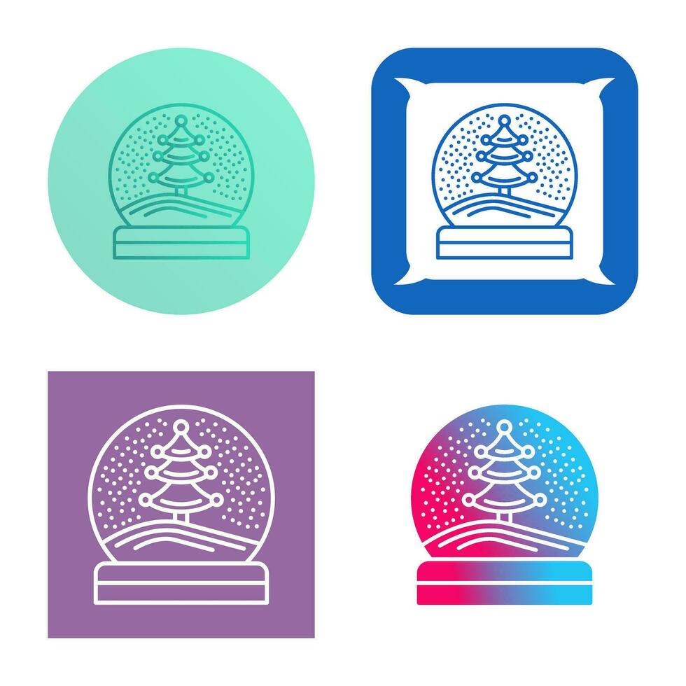 Snow Glob Vector Icon