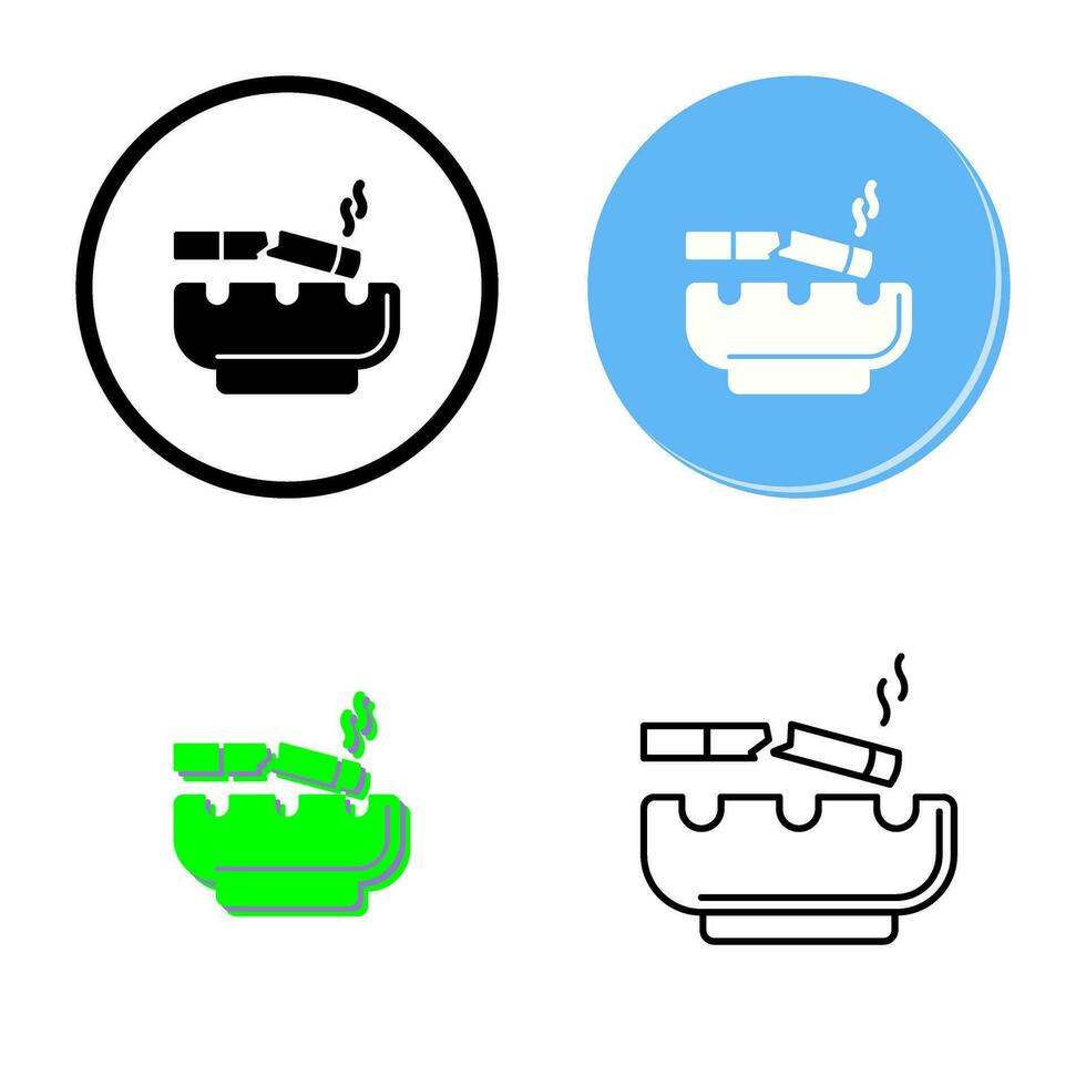 Broken Cigarette Vector Icon