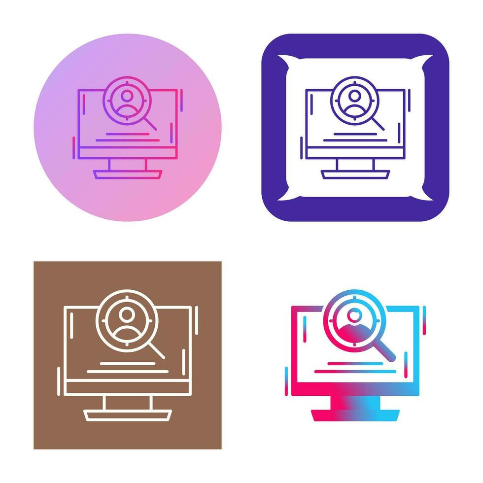 Headhunting Vector Icon