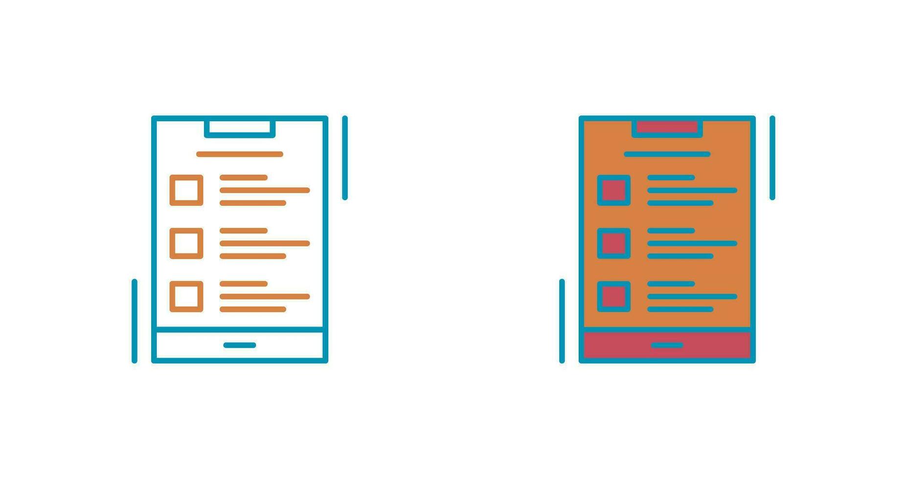 List Vector Icon