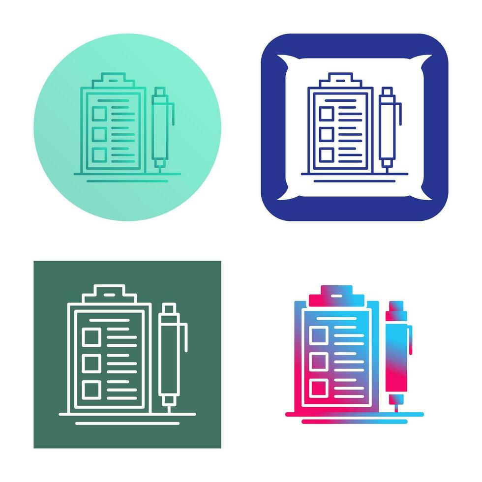 Check List Vector Icon