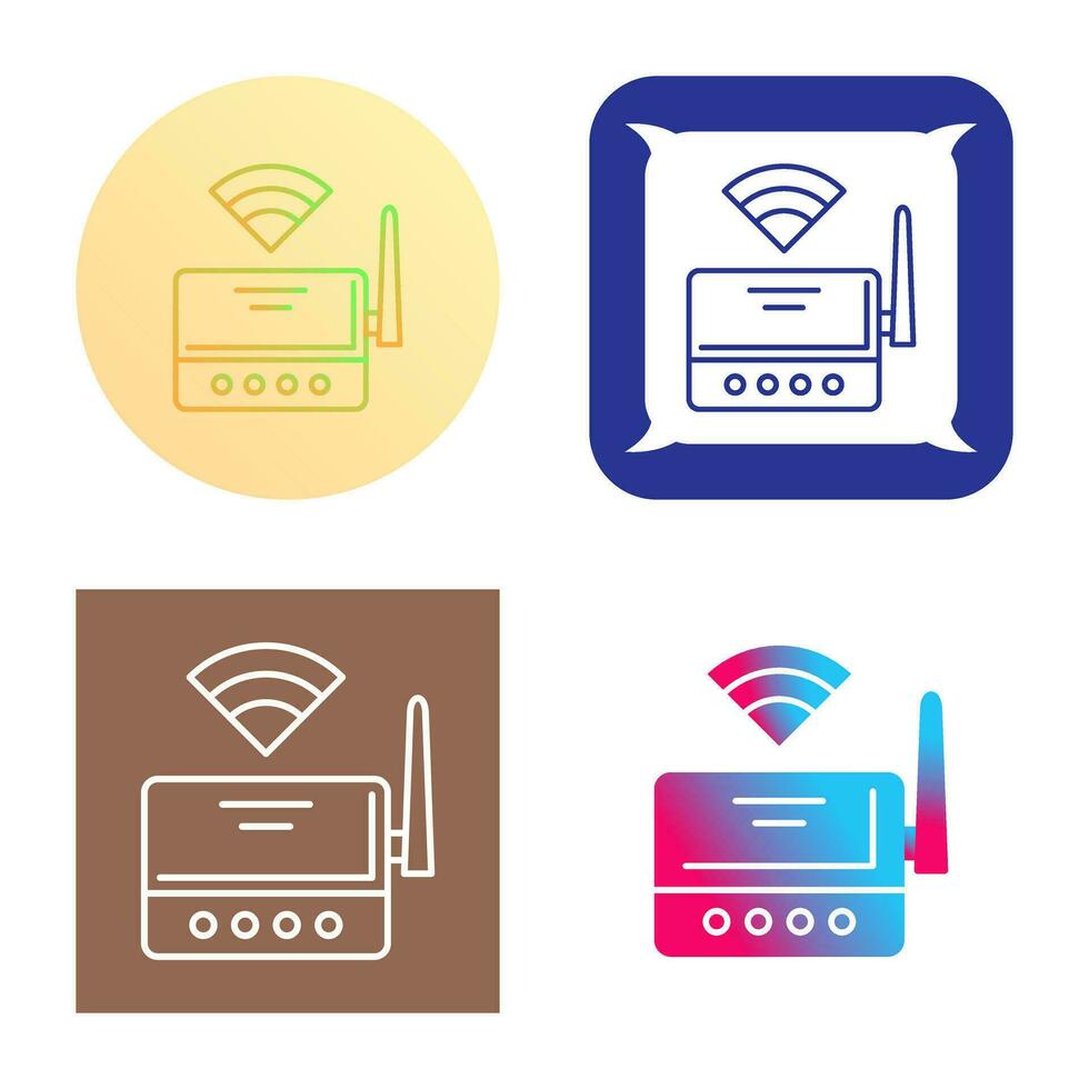 Wifi Router Vector Icon