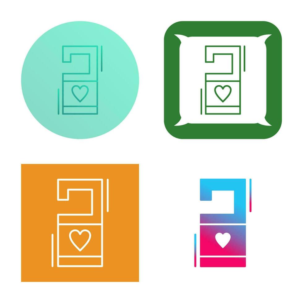 Door Knob Sign Vector Icon