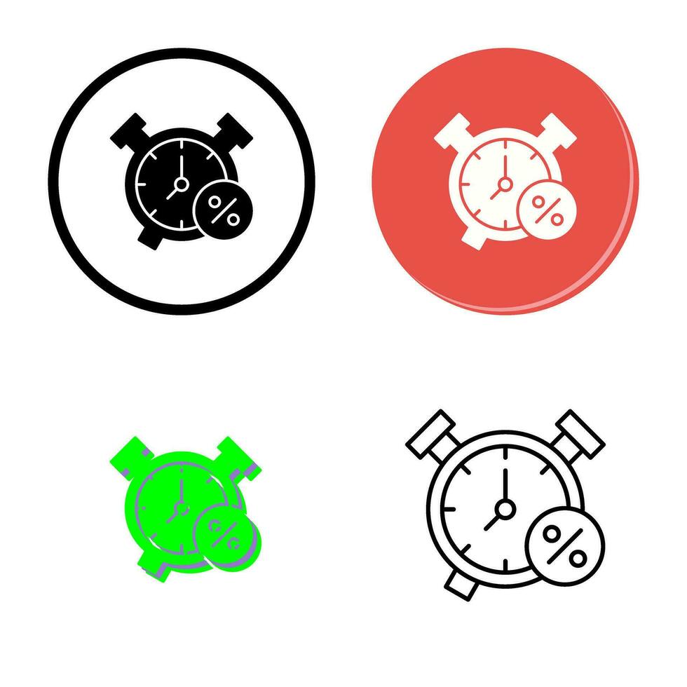 Alarm Clock Vector Icon