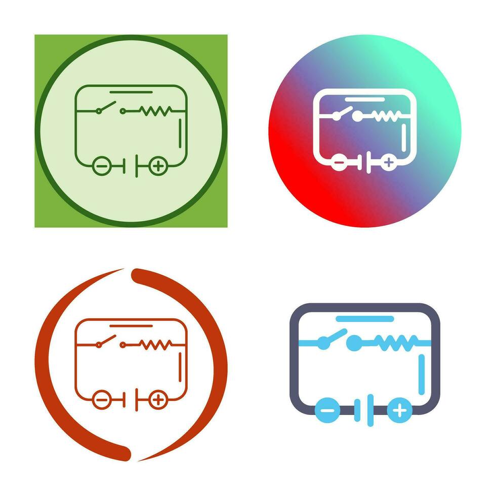 Electrical Circuit Vector Icon