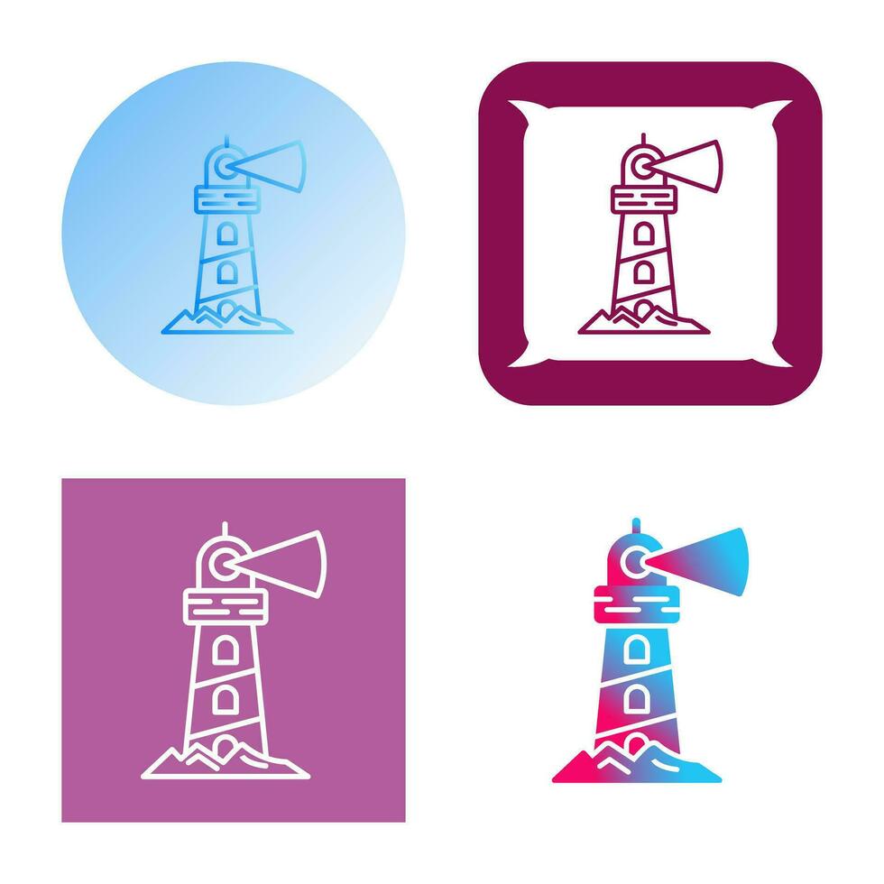 Lighthouse Vector Icon