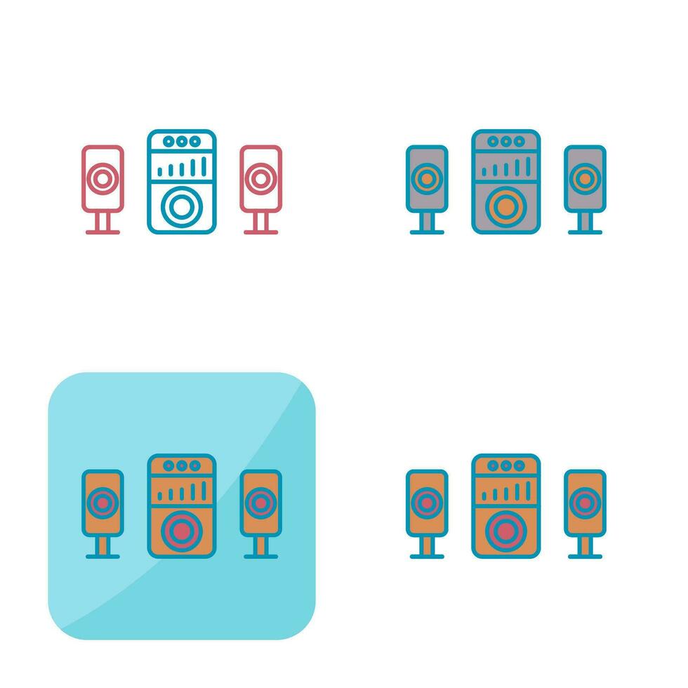 Sound System Vector Icon