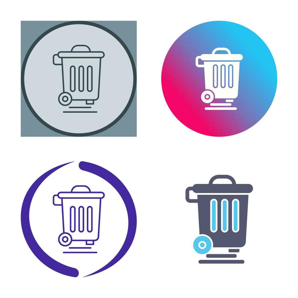 Dustbin Vector Icon