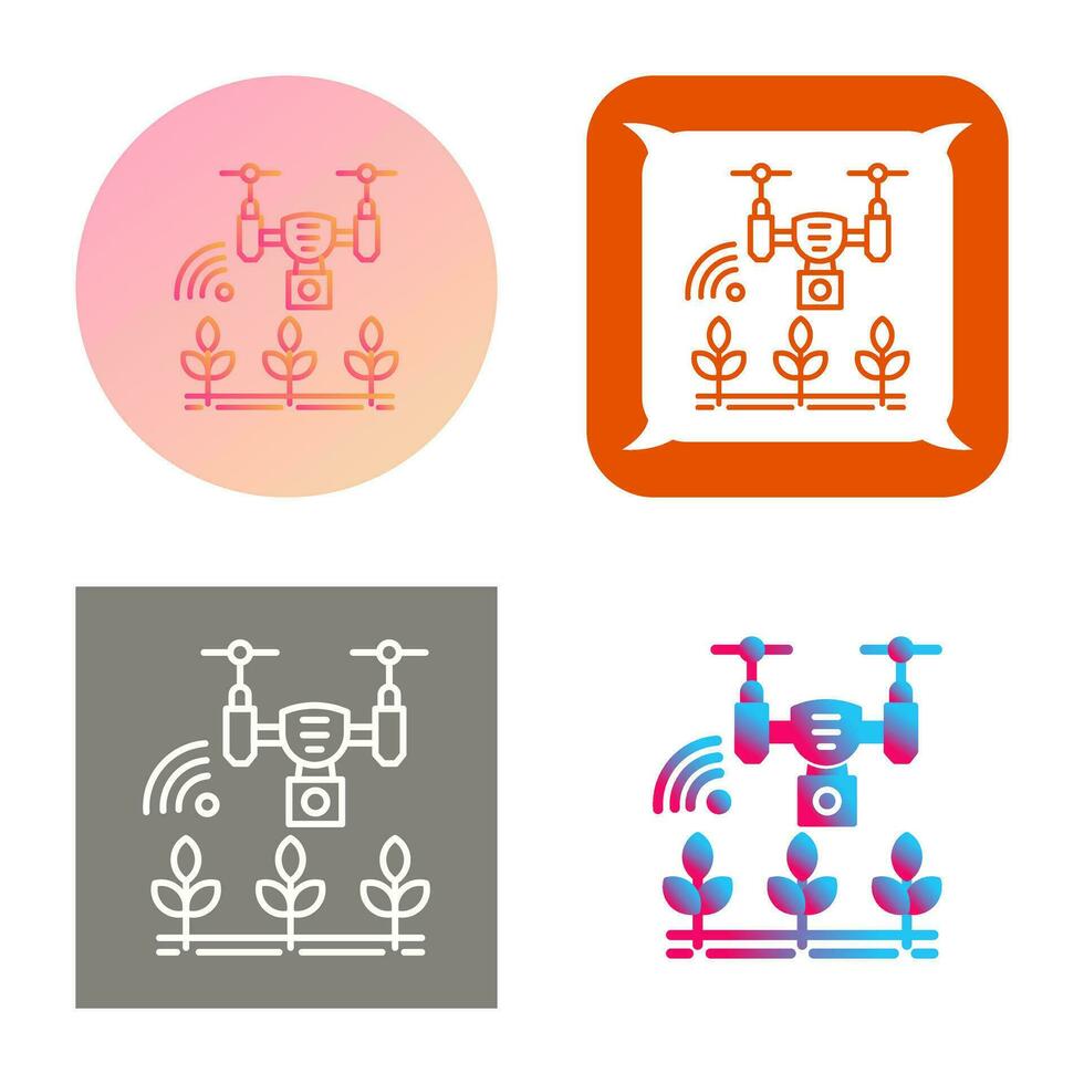 Smart Farm Vector Icon