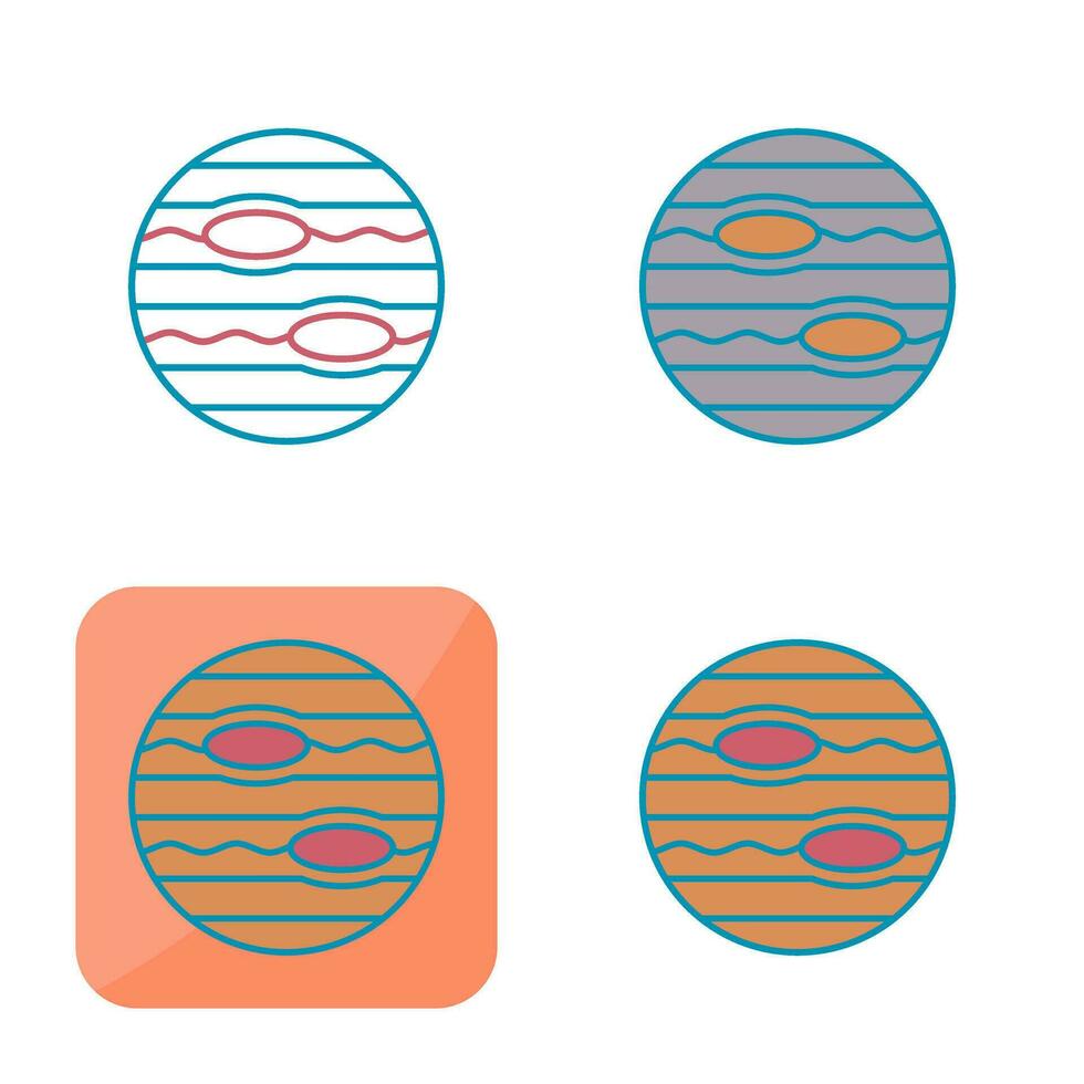 Neptune Vector Icon