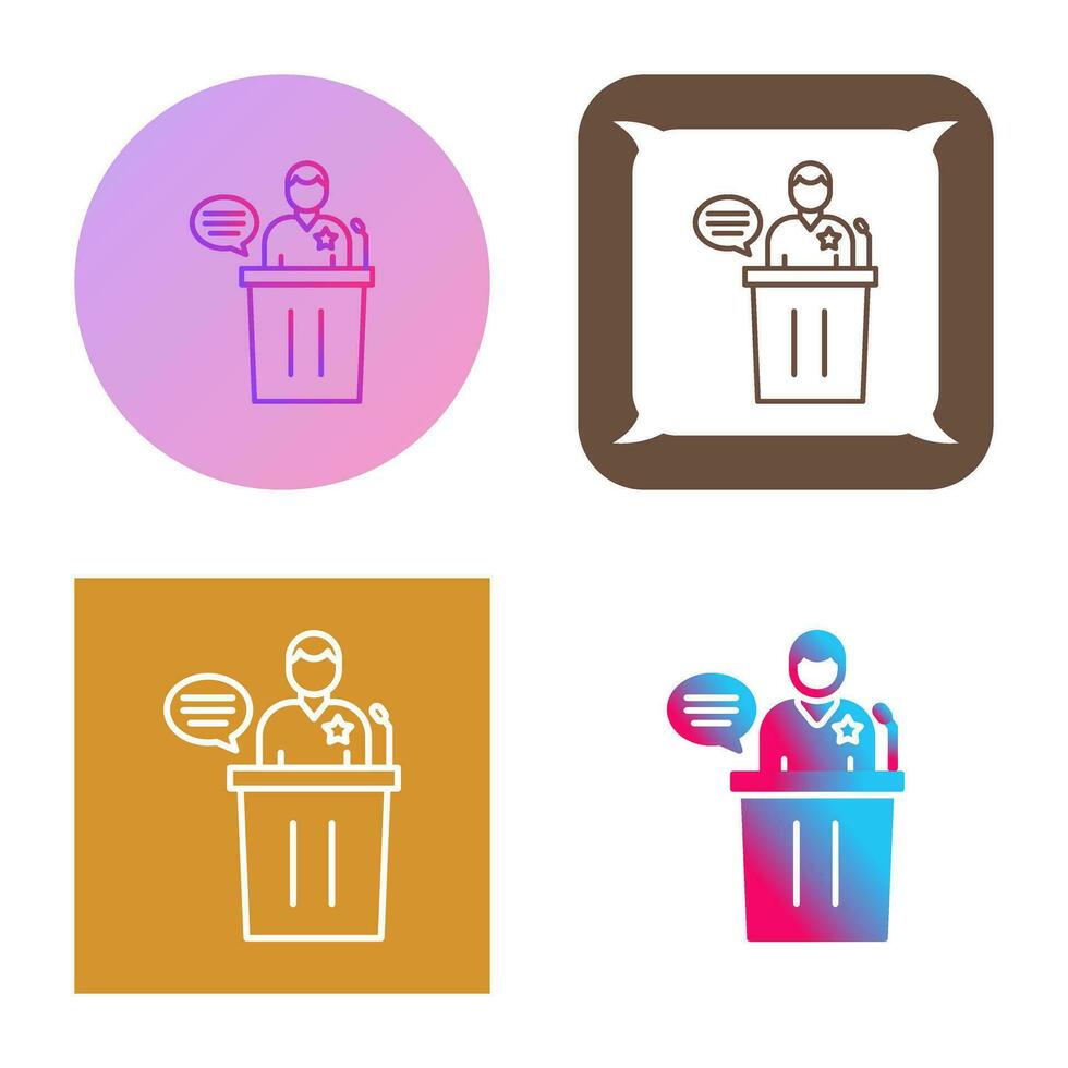 Debate Vector Icon