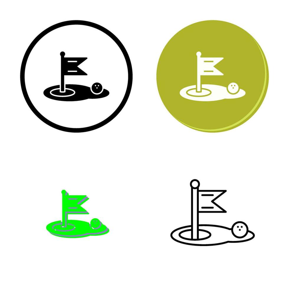 Golf Vector Icon