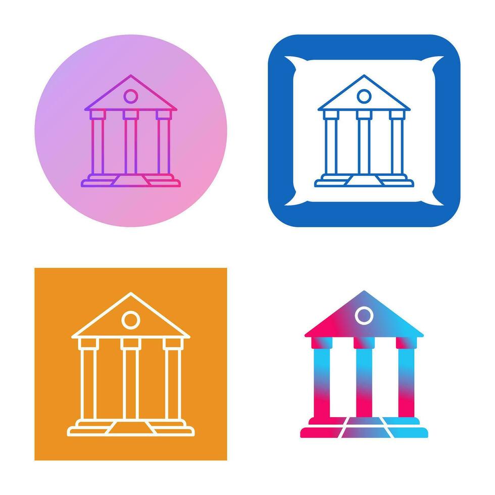 Parthenon Vector Icon