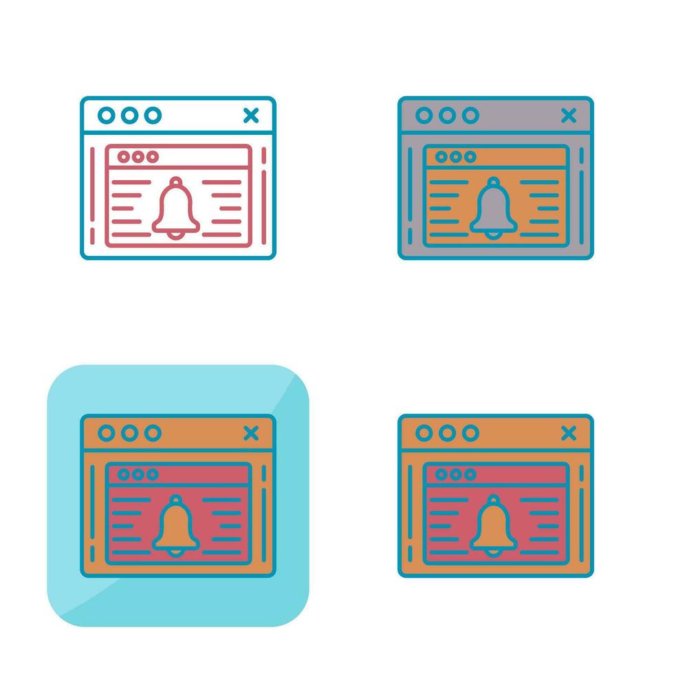 Notification Vector Icon