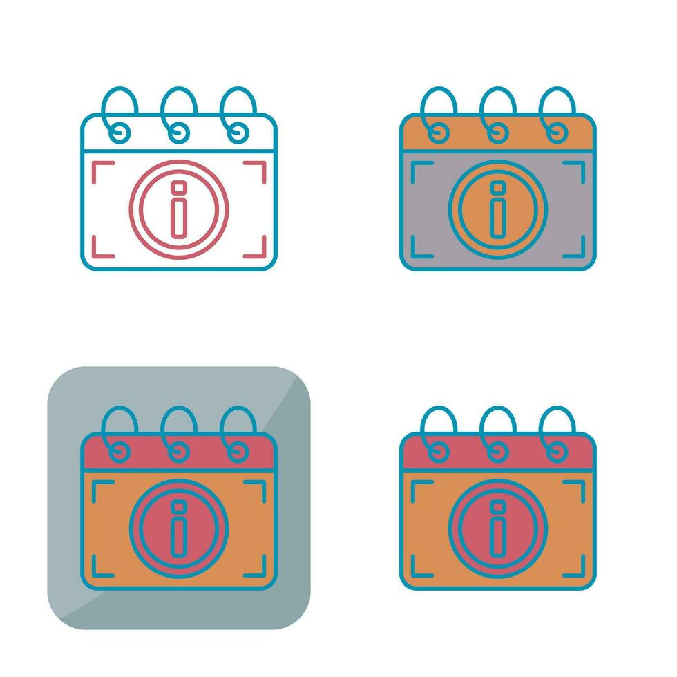 Calendar Vector Icon