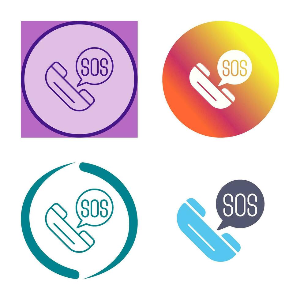 Sos Vector Icon